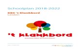 KBS 't Klankbord Leiden€¦ · Datum: 17 oktober 2018 Schoolplan 2018-2022 KBS 't Klankbord Leiden