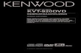 TELEVISIE MET DVD-ONTVANGER KVT-920DVDmanual.kenwood.com/files/B64-2029-20.pdf · 2010. 9. 17. · •Kiezen van de MW/LM-golfband •Kiezen van de zoekafstemstand •Afstemmen ...