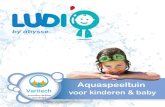 Aquaspeeltuin · 2019. 2. 5. · Edit Wij hebben het genoegen u ons nieuw gamma producten voor te stellen: volledig aangepast aan het spelende en zwemmende kind, Ludi’O. Ludi’