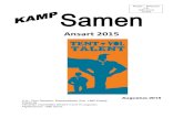 Ansart 2015 - Scouts · PDF file 2015. 10. 2. · 6730 Ansart (Tintigny) 2. Milieuvriendelijk kamp Wij gebruiken op kamp milieuvriendelijke zeep, tandpasta, conditioner en shampoo