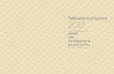 AVOND VAN WETENSCHAP & MAATSCHAPPIJ · 2017. 9. 20. · jaarlijks 275 prominenten uit de kringen van wetenschap, bedrijfsleven, politiek, cultuur, media en sport uit voor een feestelijk