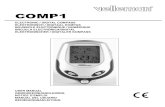 COMP1 · 2020. 2. 11. · elektronisch / digitaal kompas boussole Électronique / numÉrique brÚjula electrÓnica/digital elektronischer / digitaler kompass user manual gebruikershandleiding