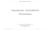 Quick BASIC Kursu - mfyzmfyz.com/Files/QBasic/QuickBasic_Kursu_Ekitap.pdf · 2008. 3. 17. · QBASIC v1.1 MS-DOS un son sürümlerinde beraber kurulmaktaydı. ... Programın çalışması