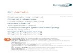 AirCube 94178-B feb24 - Dust Solutions · 2016. 6. 13. · 2016-02-16 DC AirCube - 6 Part No 94178-B Funktionsbeskrivning Luftrenare DC AirCube är avsedd för rening av luften i