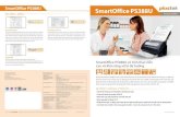 SmartOffice PS388U · 2018. 9. 28. · SmartOffice PS388U SmartOffice PS388U Dòng SmartOffice Plustek SmartO˜ce PS388U là máy quét tài li˚u hai m˛t, t˝c đˆ 30 tˇ/phút,