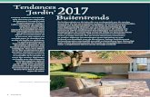 Tendances ‘Jardin’Buitentrends - FEBE · 2017. 3. 28. · 60x60 by Marlux Leyo Salina - 60x60 by Marlux LE CHARME DU BOIS VIEILLI Des dalles de terrasse en béton reﬂétant