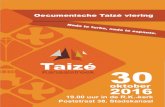 Taizé 30 okt 2016 muziekboekje 2 oktober... · 2018. 3. 31. · Muziek: Jacques Berthier / Tekst: traditioneel Gregoriaans Daar waar liefde is 15 Ubi caritas ° ¢ ° ¢ Sopraan