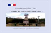 Hommage aux Acériens tombés pour la Francesaint-cesaire17.fr/wp/wp-content/uploads/2021/01/... · (12) Transport de blessésVerdun 1916 (13) Tombes de soldats français à Mont-Saint-Père(Aisne)