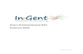 G AFSPRAKENKADER NT2 - CVO Gent...De doelgroep van de Afdeling onthaal en intake van In-Gent zijn anderstalige volwassenen en adolescenten vanaf 16 jaar die: - voor het eerst in het
