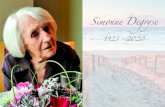 Degryse Simonne - prentje · 2020. 11. 2. · Simonne Degryse weduwe van Camille Demuynck geboren te Staden op 18 oktober 1923 en overleden te Jette op 28 oktober 2020 Omwille van