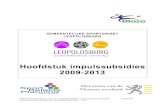 Hoofdstuk impulssubsidies 2009-2013isb.colo.ba.be/doc/BP/SBP/impuls_Leopoldsburg_2009-2013.pdf · 2010. 8. 24. · Impulssubsidie Gemeente Leopoldsburg 2009 – 2013. Operationele