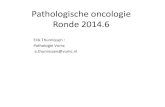 Pathologische oncologie Ronde 2014 - SKML€¦ · Pathologische oncologie Ronde 2014.6 CK20 CK7 TTF1 Synaptophysine Chromogranine CD56 Erik Thunnissen : Pathologie Vumc e.thunnissen@vumc.nl.
