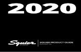 SQUIER PRODUCT GUIDEfastgz.com/files/file/20200519/20200519092679277927.pdf · 2020. 5. 19. · 这款Classic Vibe '50s Stratocaster是对20世纪50年代推出的Strat® 型号致敬，通过Fender设
