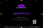 Motorola Moto G - lees mij · 2018. 10. 31. · lees mij Let op: lees voordat u uw telefoon gebruikt de informatie betreffende veiligheid, regelgeving en juridische aspecten die bij