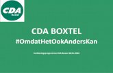 CDA BOXTEL...Eerst moeten alle alternatieve maatregelen, dus VLK, Tongeren en Keulsebaan gerealiseerd zijn voordat de dubbele spoorwegovergang voor gemotoriseerd verkeer afgesloten
