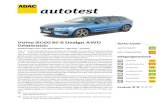 autotest - ADAC · 2020. 7. 24. · autotest Volvo XC60 B5 R Design AWD Geartronic Fünftüriges SUV der Mittelklasse (184 kW / 250 PS) er sich beim Händler einen XC60 B4 oder B5