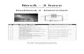 NovA – 3 havo · Web viewBij elektriciteit wordt gebruik gemaakt van verschillende materialen. Zo bestaat elektriciteitssnoer meestal uit een koperen kern, met daaromheen een plastic