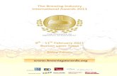 The International Awards 2011 Entry Forms Booklet.pdf · International Awards 2011 9tthh ‐ 11thth February 2011 Burton upon Trent Entry Forms ... It is possible to fit a restrictor