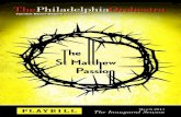 Jessica Griffin - PhilOrch...Sara Lloyd, Pilate’s Wife This program runs approximately 3 hours, 15 minutes. This concert is a Symphony V.0 production. These concerts are made possible