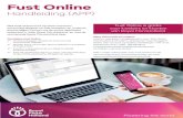 Fust Online - Royal FloraHolland · Fust Online Handleiding (APP) Met Fust Online kunt op twee manieren eenvoudig digitaal uw fust bestellen en innames aankondigen. Dit kan via de