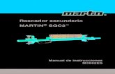 Rascador secundario MARTIN SQC2 · © Martin Engineering GmbH 6 M3682ES-09/14 Introducción 2.2 Uso previsto El Rascador secundario Martin SQC#2 únicamente se puede utili-zar para