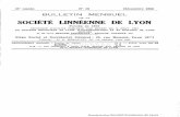 Société linnéenne de Lyon · 2016. 3. 7. · DORST (Jean). — Avant que nature meure DUFAY (Cl.). — Contribution à i'étude du phototropisme des Lépidoptères NoctuideS FERRIÈRE