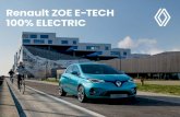 Download en bekijk de brochure van de nieuwe Renault ZOE...de batterij volledig op terwijl je slaapt. Voor grotere afstanden kun je dankzij de nieuwe 50 kW CSS Combo-aansluiting van