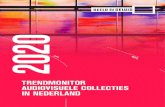 78% 2020...collecties in 2012, begon het Nederlands Instituut voor Beeld en Geluid in 2016 met een tweejaarlijkse TrendMonitor Audiovisuele Collecties in Nederland. Deze periodieke