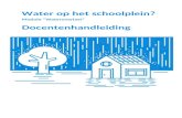 Water op het schoolplein | Over dijkdoorbraken en stortbuien... · Web viewVoor u ligt de lesmethode ‘Water op het Schoolplein’. De lesmethode heeft tot doel leerlingen bewust