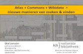 (Q376) nieuwe manieren van zoeken & vinden WDE... · 2019. 11. 27. · nieuwe manieren van zoeken & vinden. Week van het Digitaal Erfgoed. Leiden, 26 november 2019. ... Zoeken op