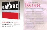 tekst Esmee Langereis Rosé te de bouillon - Amaurigue · 2017. 12. 16. · steeds claret noemen, hoewel die wijnen sindsdien veel donkerder rood zijn geworden. Enfin, rosé is dus