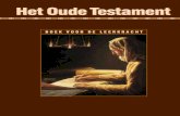 Het Oude Testament – boek voor de leerkracht...digen om deel te nemen aan de les en het geleerde in praktijk te brengen. 1. Motivatie (ontvankelijkheid) betekent dat de cursisten