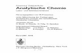 Fresenius' Zeitschrift für Analytische ChemieEinsatz von Chromozym TH in der Gerinnungsanalytik (in Englisch) K. Bartl, E. Dorsch, J. Ziegenhorn Bestimmung von Heparin mit Thrombin