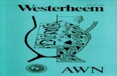 WesterheeW W Y A 1m XXXIII-1-1984 · 2019. 7. 4. · 2 H. Lehner, Die antiken Steindenkmaler des Provinziaknuseums in Bonn, Bonn 1918, 101, nr. 214: „Der Barenwarter (ursarius)