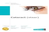 Oogziekten - Cataract (staar) - ZOL...Brochure: BR0214 - Oogziekten - Cataract (staar) l Ziekenhuis Oost-Limburg 3 01 CATARACT OF STAAR Staar is een vertroebeling van de ooglens. De