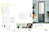 Prijzenoverzicht - Svedex (Main... · 2019. 3. 19. · Nova design stijldeuren Betaalbare deuren met een industriële Kleurweergave, zet- en drukfouten voorbehouden. Verandering van