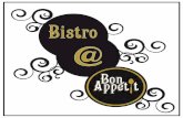 Bon Appetit - Take away bistro · 2020. 10. 29. · Om te bestellen gaat u naar  Bedankt alvast om ons te steunen Chocomousse met slagroom 3.35 Tiramisu Rijstpap met bruine …