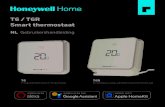 T6 / T6R Smart thermostaat - Honeywell Home...MA-VR 1040*TO∂1500 MA-VR 1050*TO∂1500 MA-VR 1050*TO∂1500 MA-VR 2.electeer de te S wijzigen dag(en). 3. Selecteer de te wijzigen