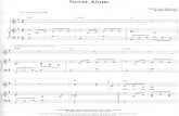 Top 10 sheet music | New Piano Sheet Music | Free Sheet Musicforpiano.com/nk/file/b-235/barlowgirl__never_alone.pdf · 2010. 2. 23. · 82 10 13 16 19 Cmaj7 Cmaj7 Em need - ed no,