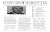 Reind Middel onderscheiden - Buinerveen...ANBO, afdeling Nieuw-Buinen / Buinerveen; Door het onvoorziene terugtreden van de afdelingsvoorzitter werd hem gevraagd het voorzitterschap