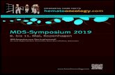 MDS-Symposium - hematooncology · Dr. med. Stefani Barbara Parmentier, Rems-Murr-Klinikum Winnenden Während beim 14. MDS-Symposium im Jahr 2017 die neue WHO-Klassifikation und neue