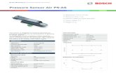Pressure Sensor Air PS-AS Datasheet - Bosch Motorsport...The sensor is not intended to be used for safety related applica-tions without appropriate measures for signal validation in