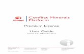 iPoint Conflict Minerals Platform | Premium | User Guide V2.0 2014 · 2020. 8. 20. · Export of CMRT3.0 reports to IPC-17. 55 format Reports for reporting year 2014 can now be converted
