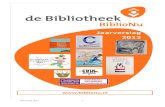 Jaarverslag 2013 - BiblioNu...Jaarverslag 2013 3 1. Voorwoord De Stichting BiblioNu verzorgt het bibliotheekwerk in de gemeenten Horst aan de Maas en Venray. Het jaarverslag 2013 bestaat
