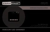 START-LINE ACM-250-LD - KlikAanKlikUit · 2020. 12. 16. · ACM-250-LD INBOUW LED DIMMER ACM-250-LD INBOUW LED DIMMER N N L S L. 12 13 13. Dimmodus Indien uw verlichting trilt kunt