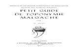 Petit guide de toponymie malgachehorizon.documentation.ird.fr/exl-doc/pleins_textes/... · 2020. 7. 23. · PETIT GUIDE DE TOPONYMIE MALGACHE Ambiaty n. (Vernonia appendiculata Less.,