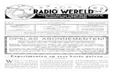 Experimenten op zeer korte golvennvhrbiblio.nl/biblio/tijdschrift/Radio Wereld/1924/Radio...golven % gedeelte weg, hetgeen heusch geen zeldzaamheid is, dan blijft er maar een lA X
