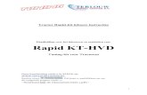 Handleiding voor het inbouwen en aansluiten van: Rapid KT-HVD · Tractor Rapid-kit inbouw instructies ... 5080R, 5090R, 5100R Standaard instelling van de parameters voor de STANDARD