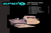 JETINOX 800 - BricomanInstrucciones para el manejo BOMBA PARA JARDÍN 29 Handleiding TUINPOMP 36 JETINOX 800 ref : 002064