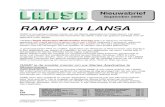 RAMP van LANSA · 2020. 1. 27. · Rapid Application Modernization Process oftewel RAMP is een nieuw product van LANSA dat zowel tactische nieuwtjes aanlevert die vandaag de dag gevraagd